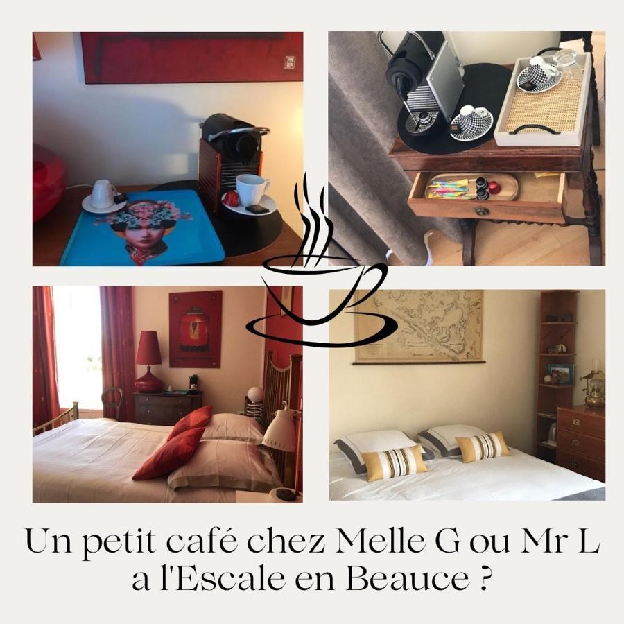 L Escale En Beauce Bed & Breakfast Maisons  Exterior foto